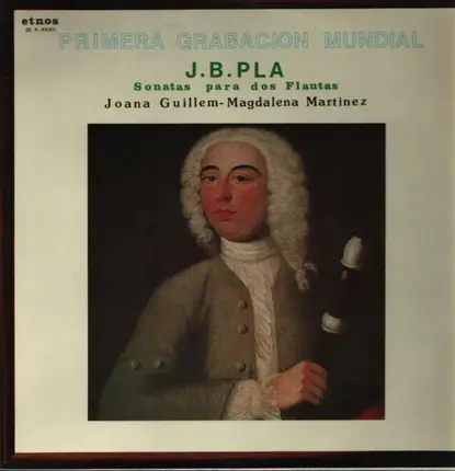 Juan Bautista Pla´ - Sonatas Para Dos Flautas