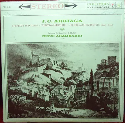Juan Crisóstomo de Arriaga - Symphony In D Major / Nonetto-Overture / Los Esclavos Felices (The Happy Slaves)