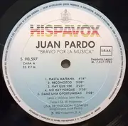 LP - Juan Pardo - Bravo Por La Música