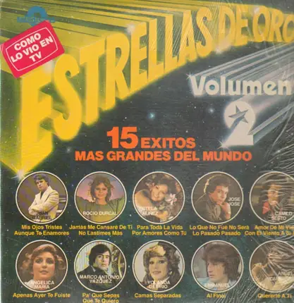 Juan Gabriel, Rocio Durcal, Estela Nunez... - Estrellas de Oro - Volumen 2