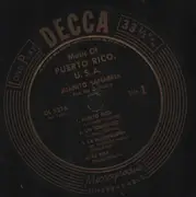 10'' - Juanito Sanabria And His Orchestra - Music Of Puerto Rico U.S.A