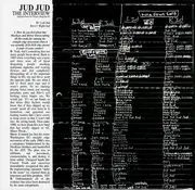 7inch Vinyl Single - Jud Jud - No Tolerance For Instruments - green pressing