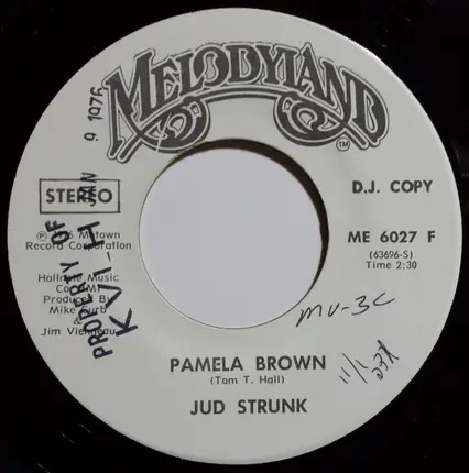 Jud Strunk - Pamela Brown