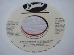 Judy Cheeks - Don't Wanna Love You Again