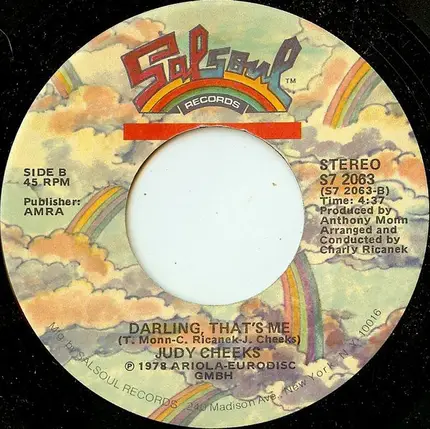 Judy Cheeks - Mellow Lovin'