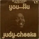 7inch Vinyl Single - Judy Cheeks Accompanied By Ike Turner And The Family Vibes - You Flu