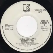 7inch Vinyl Single - Judy Collins - Almost Free