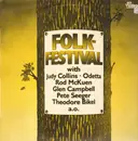 LP - Judy Collins, Theodore Bikel, The Dillards - Folk-Festival