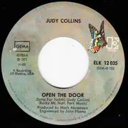 7inch Vinyl Single - Judy Collins - Open The Door (Song For Judith)