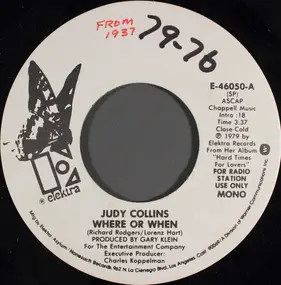 Judy Collins - Where Or When