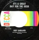 7inch Vinyl Single - Judy Garland - It's A Great Day For The Irish / A Pretty Girl Milking Her Cow