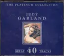 Double CD - Judy Garland - The Platinum Collection - 40 Great Tracks - fatbox, slipcase