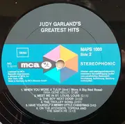 LP - Judy Garland - Judy Garland's Greatest Hits