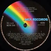 LP - Judy Garland - Meet Me In St. Louis And The Harvey Girls