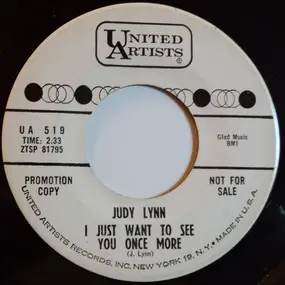 Judy Lynn - I Just Want To See You Once More