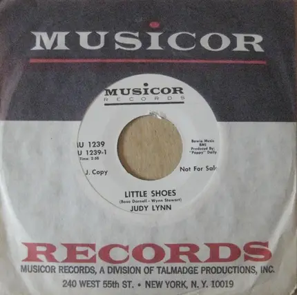 Judy Lynn - Little Shoes / My Heart Gets All The Way