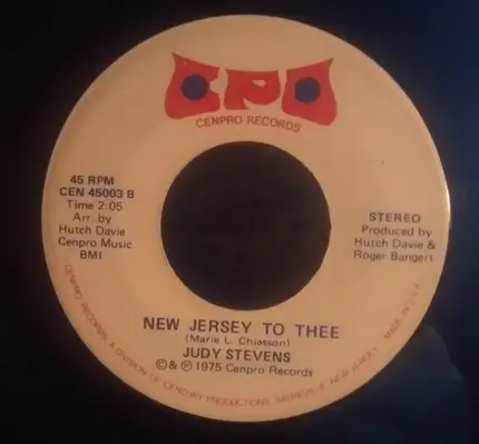 Judy Stevens - Happy Birthday America/New Jersey To Thee