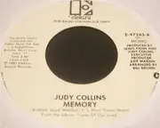 7inch Vinyl Single - Judy Collins - Memory - red label
