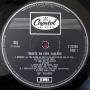 LP - Judy Garland - Tribute To Judy Garland