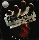 LP - Judas Priest - British Steel/coloured vinyl - Black & Whie Splatter Vinyl