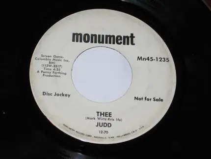 Judd - Merrille Thompson / Thee