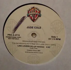 Jude Cole - Like Lovers Do