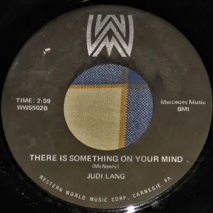 Judi Lang - Am I Losing You / There Is Something On Your Mind