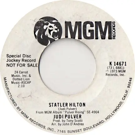 Judi Pulver - Sing For Your Supper