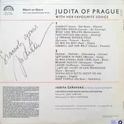 LP - Judita Čeřovská - Judita Of Prague With Her Favourite Songs (Zpívá Judita Čeřovská)