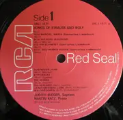 LP - Strauss / Wolf (Blegen) - Songs Of Strauss And Wolf - Red Seal + booklet
