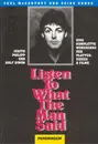 Hardcover - Judith Philipp/Ralf Simon - Listen To What The Man Said. Paul McCartney und seine Songs. Eine komplette Werkschau der Platten, Videos und Filme