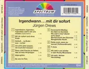 CD - Jürgen Drews - Irgendwann ... Mit Dir Sofort