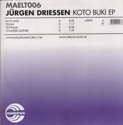 Jürgen Driessen - Koto Buki EP