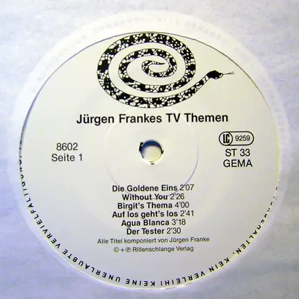 Jürgen Franke - TV Themen