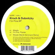 Jürgen Kirsch & Helmut Dubnitzky - I'm Fine EP