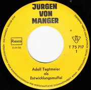 7inch Vinyl Single - Jürgen von Manger - Als Entwicklungshelfer