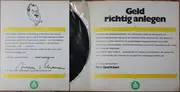 7inch Vinyl Single - Jürgen von Manger - Geld richtig anlegen bei Ihrer Sparkasse