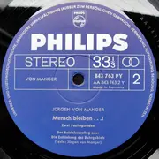LP - Jürgen von Manger - Mensch Bleiben...!