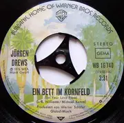 7inch Vinyl Single - Jürgen Drews - Ein Bett Im Kornfeld