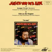 7inch Vinyl Single - Jürgen Von Der Lippe - Is Was