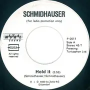 7inch Vinyl Single - Jüre Schmidhauser - Hold It