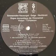LP - Neuenschwander, Utzinger - Schwander - Emmentaler Hausorgel-Geige-Hackbrett