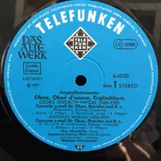 LP - Schaeftlein - Oboe · Oboe D'Amore · Englischhorn
