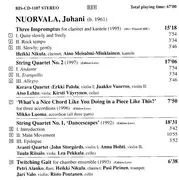 CD - Juhani Nuorvala - What's A Nice Chord Like You Doing In A Piece Like This?
