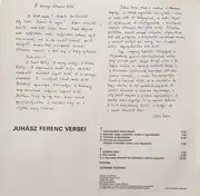 LP - Juhász Ferenc - Juhász Ferenc Versei