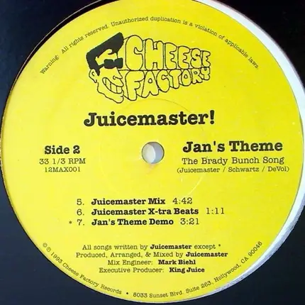 Juicemaster - Jan's Theme (The Brady Bunch Song)