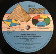 LP - Jukka Tolonen - A Passenger To Paramaribo