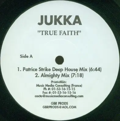 Jukka - True Faith