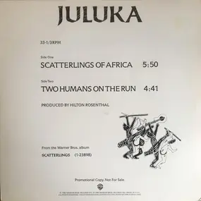 Juluka - Scatterlings Of Africa / Two Humans On The Run