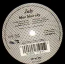 12inch Vinyl Single - July - Blue Blue Sky